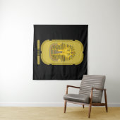 King Tutankhamun Tapestry Wandteppich (Beispiel (Horizontal))