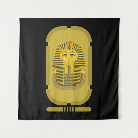 King Tutankhamun Tapestry Wandteppich (Vorderseite)