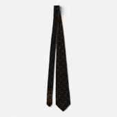 King Vater (Black) Neck Tie Krawatte (Rückseite)