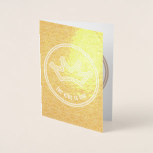 King Vater Foil Card Folienkarte