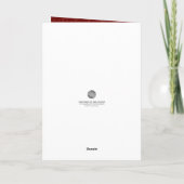 King Vater Grußkarte Karte (Rückseite)