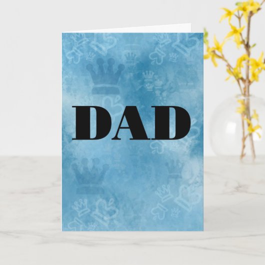 King Vater Karte (Gelbe Blume)