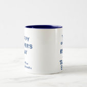 King Vater Relax und leichte Tasse in Weiß und Bla (Mittel)