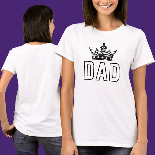 King Vater ,Vatertag Geschenk T - Shirt