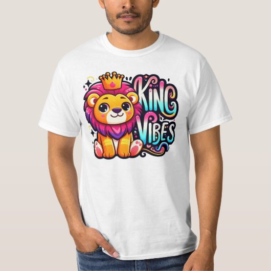 King vibes T-Shirt (Vorderseite)