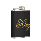 King Vinyl Wrapped Flask Flachmann (Rechts)