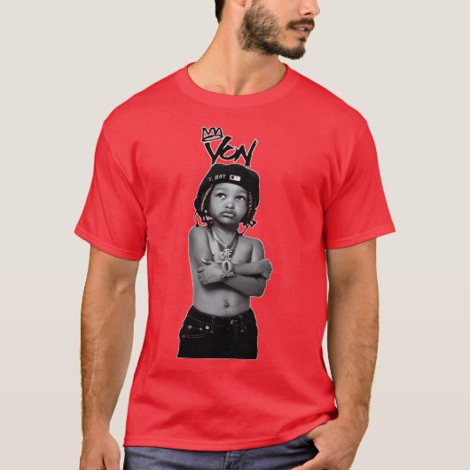 King Von Vintage-Geschenk T-Shirt (Vorderseite)