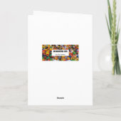 King Vulture - Happy 65. Geburtstag Karte (Rückseite)