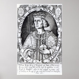 King William II of England, 1618 Poster