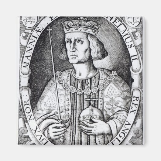 King William II von England, 1618 Magnet (Vorne)