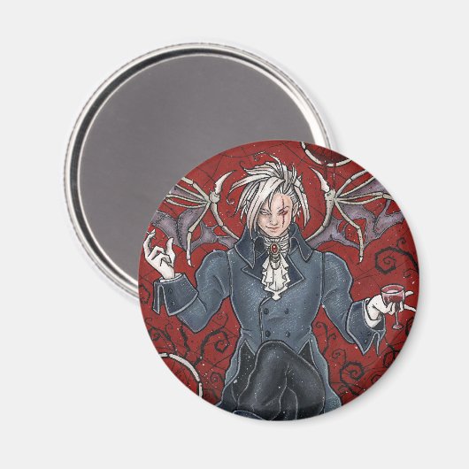 King Zerick Gothic Magnet (Vorderseite/Rückseite)