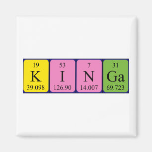 Kinga Periodenmagnet Magnet
