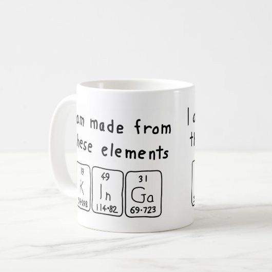 Kinga Periodenname Tasse (Vorderseite Links)