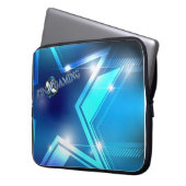 KinGaming 15" Laptop-Hülle Laptopschutzhülle (Vorderseite Links)