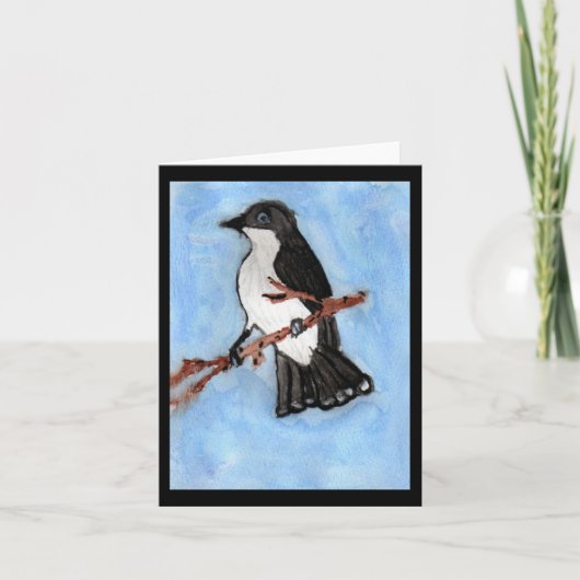 Kingbird Note Card Karte (Vorderseite)