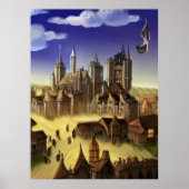 Kingdom Fantasy Digital Art Poster #02 (Vorne)