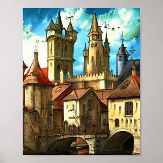 Kingdom Fantasy Digital Art Poster #07 (Vorne)