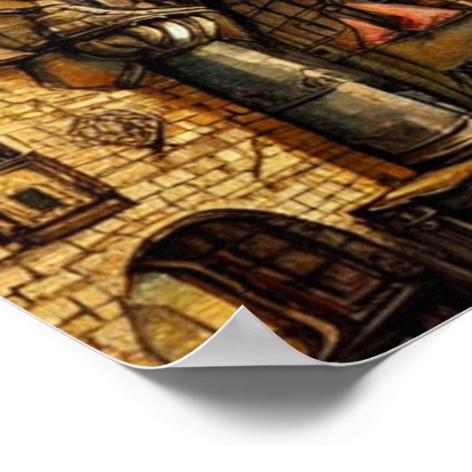 Kingdom Fantasy Digital Art Poster #10 (Ecke)