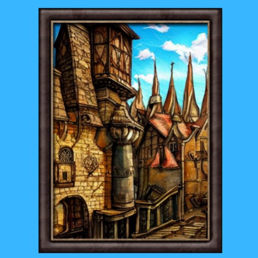 Kingdom Fantasy Digital Art Poster #10