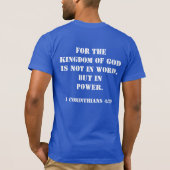 KINGDOM GOD Ministries International  T-Shirt (Rückseite)