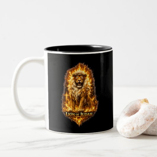 Kingdom Light - Licht von Juda Tasse (Mit Donut)