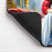 Kingdom Man Black Christlich Art Mouse Pad Mousepad (Ecke)