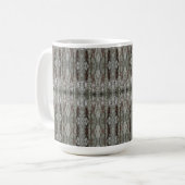 Kingdom Tree Bark Patterned Kaffeetasse (Vorderseite Links)