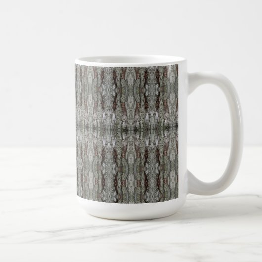 Kingdom Tree Bark Patterned Kaffeetasse (Rechts)