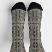 Kingdom Tree Bark Patterned Socken (Oben)