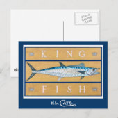 Kingfish Postkarten (Vorne/Hinten)