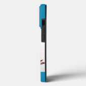 Kingfisher Bird Art Personalisiert Case-Mate iPhone Hülle (Rückseite / Links)