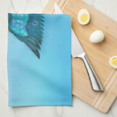 Kingfisher Bird Geschirrtuch (Viertel Falte)