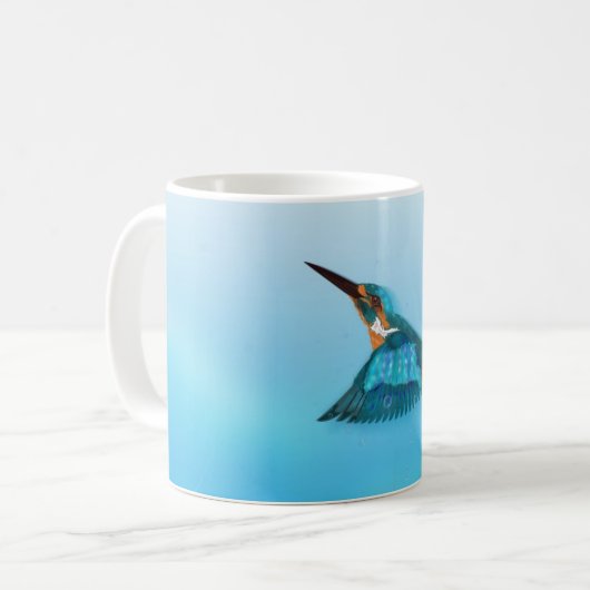 Kingfisher Bird Kaffeetasse (Vorderseite Links)