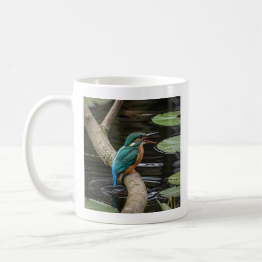 Kingfisher Bird Kaffeetasse (Links)