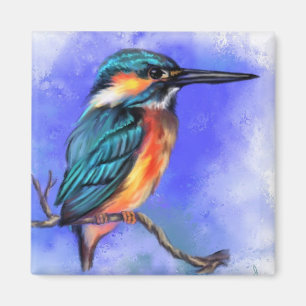 Kingfisher Bird Magnet