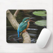 Kingfisher Bird Mousepad (Mit Mouse)