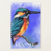 Kingfisher Bird Planner Planer (Vorderseite)