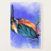 Kingfisher Bird Planner Planer (Rückseite)