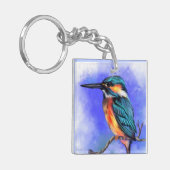 Kingfisher Bird Schlüsselanhänger Gift (Vorderseite links)
