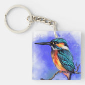 Kingfisher Bird Schlüsselanhänger Gift (Vorderseite)