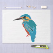 Kingfisher Bird Seidenpapier (Handwerk)