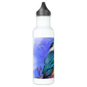 Kingfisher Bird Stainless Steel Water Bottle Edelstahlflasche (Links)