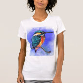 Kingfisher Bird T - Shirt (Vorderseite)