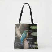 Kingfisher Bird Tasche (Vorderseite)