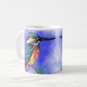 Kingfisher Bird Tasse (Vorderseite Links)