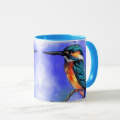 Kingfisher Bird Tasse Gift (VorderseiteRechts)