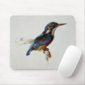 Kingfisher Bird (von John Ruskin) Mousepad (Mit Mouse)
