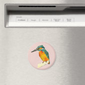 Kingfisher Bird Wasserfarbenmalerei Magnet (In Situ (Geschirrspüler))