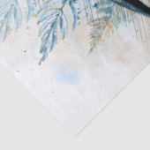 Kingfisher Bird Watercolor Art Seidenpapier (Detail)