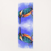 Kingfisher Bird Yoga Mat Yogamatte (Vorderseite)